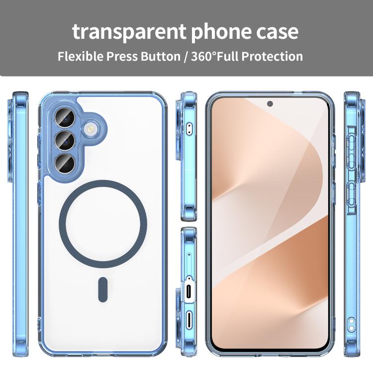 For Samsung Galaxy A57 5G PC Hybrid TPU Airbag Shockproof MagSafe Phone Case