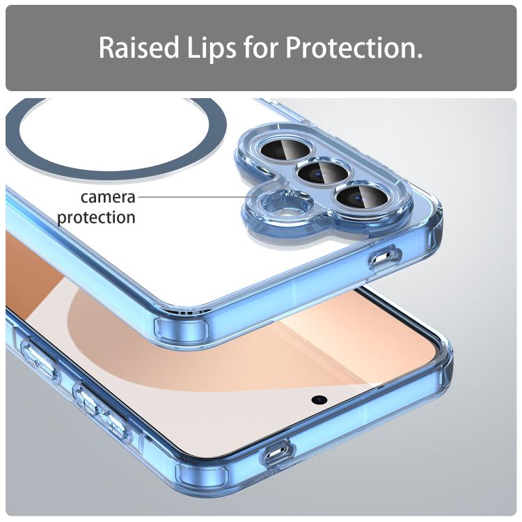 For Samsung Galaxy A57 5G PC Hybrid TPU Airbag Shockproof MagSafe Phone Case