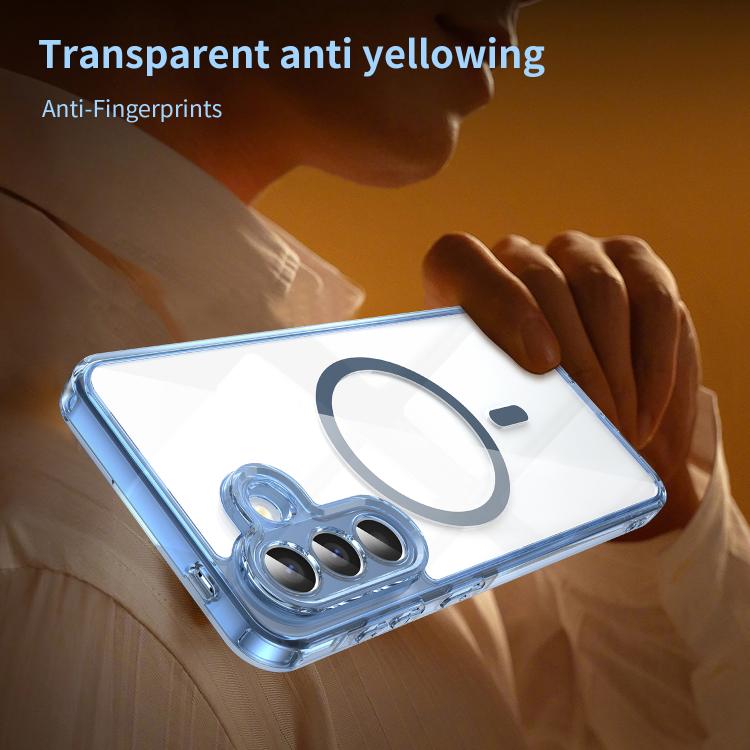 For Samsung Galaxy A57 5G PC Hybrid TPU Airbag Shockproof MagSafe Phone Case