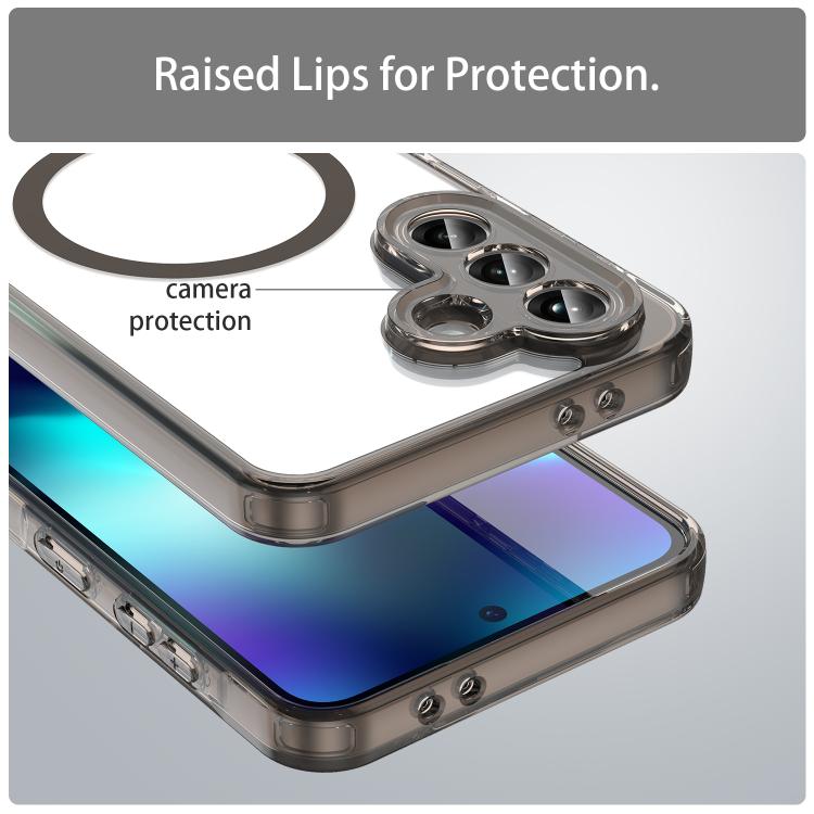 For Samsung Galaxy A37 5G PC Hybrid TPU Airbag Shockproof MagSafe Phone Case