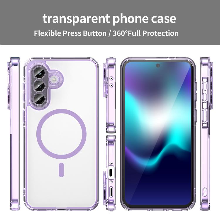 For Samsung Galaxy A37 5G PC Hybrid TPU Airbag Shockproof MagSafe Phone Case