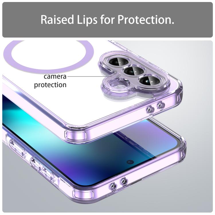 For Samsung Galaxy A37 5G PC Hybrid TPU Airbag Shockproof MagSafe Phone Case