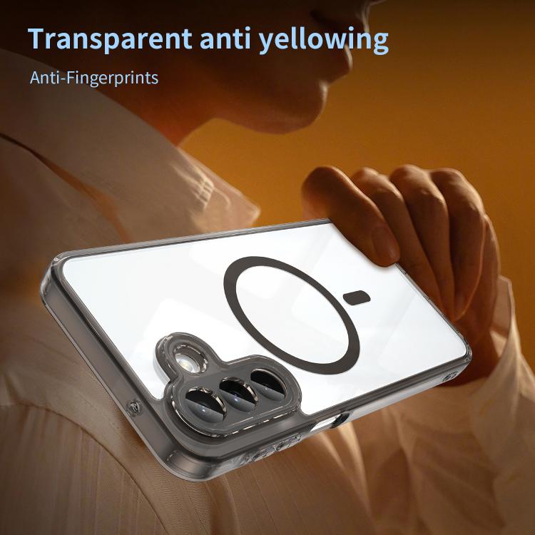 For Galaxy A27 5G PC Hybrid TPU Airbag Shockproof MagSafe Phone Case