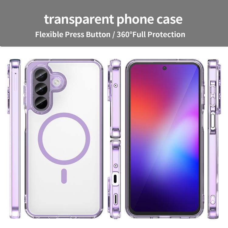 For Galaxy A27 5G PC Hybrid TPU Airbag Shockproof MagSafe Phone Case