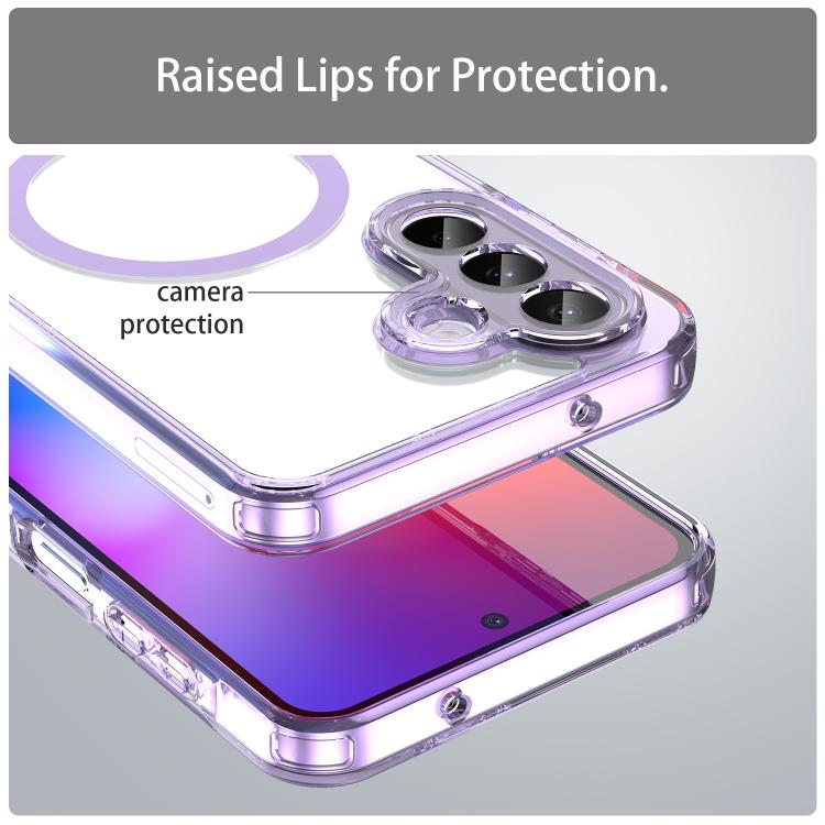 For Galaxy A27 5G PC Hybrid TPU Airbag Shockproof MagSafe Phone Case