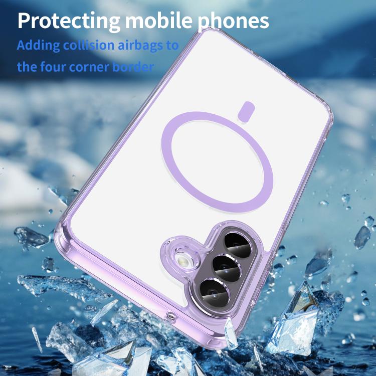 For Galaxy A27 5G PC Hybrid TPU Airbag Shockproof MagSafe Phone Case