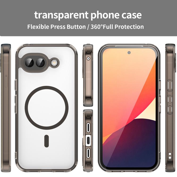 For Google Pixel 10a PC Hybrid TPU Airbag Shockproof MagSafe Phone Case