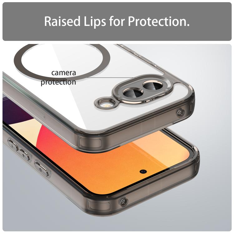 For Google Pixel 10a PC Hybrid TPU Airbag Shockproof MagSafe Phone Case