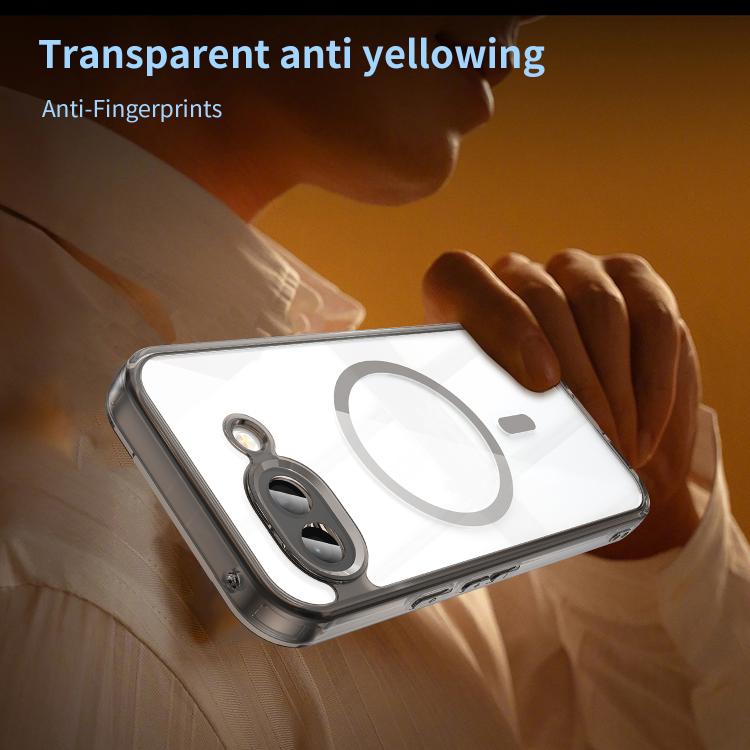 For Google Pixel 10a PC Hybrid TPU Airbag Shockproof MagSafe Phone Case