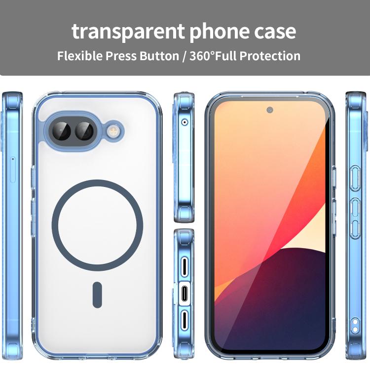 For Google Pixel 10a PC Hybrid TPU Airbag Shockproof MagSafe Phone Case