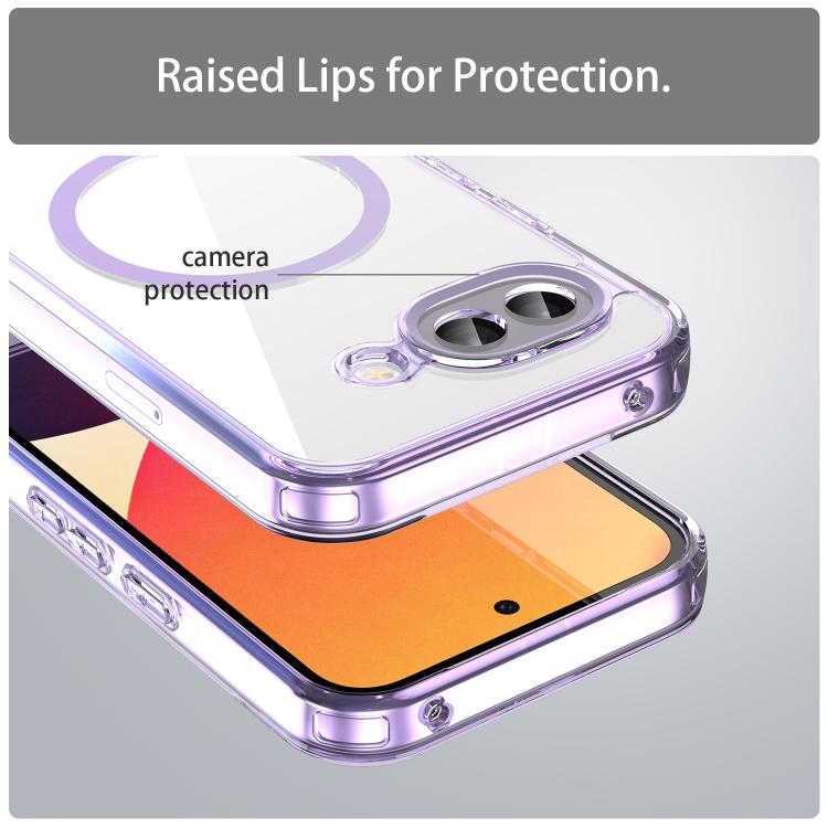 For Google Pixel 10a PC Hybrid TPU Airbag Shockproof MagSafe Phone Case