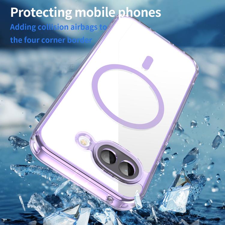 For Google Pixel 10a PC Hybrid TPU Airbag Shockproof MagSafe Phone Case