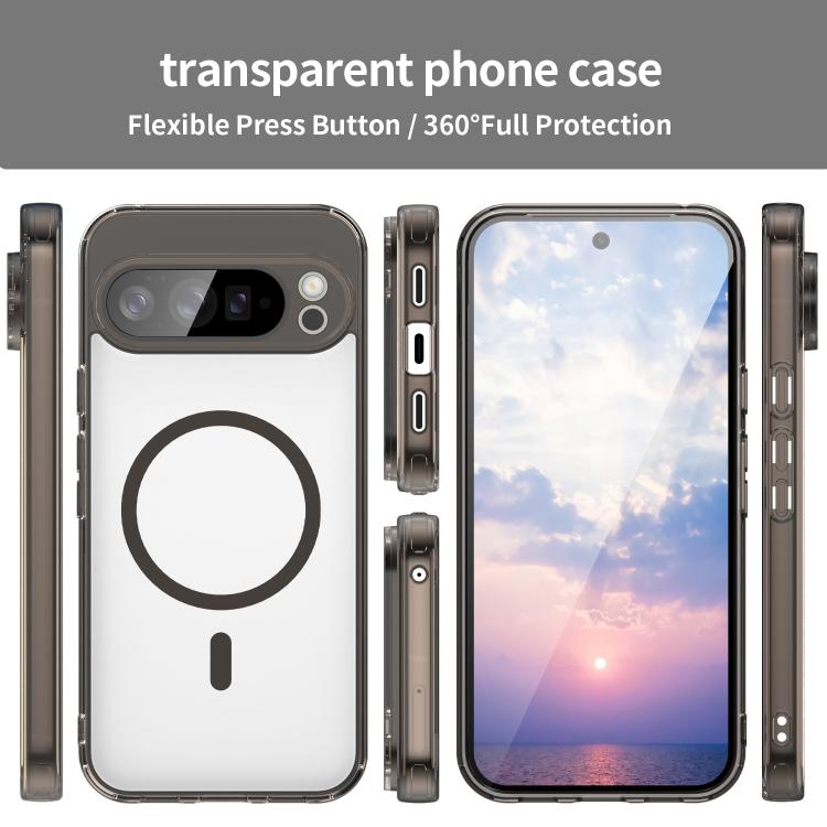 For Google Pixel 10 Pro XL PC Hybrid TPU Airbag Shockproof MagSafe Phone Case