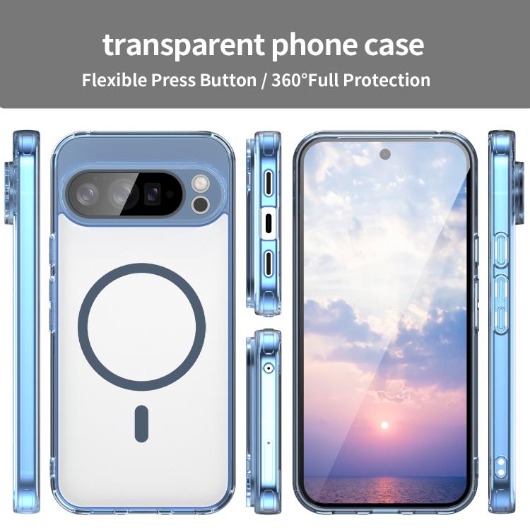 For Google Pixel 10 Pro XL PC Hybrid TPU Airbag Shockproof MagSafe Phone Case