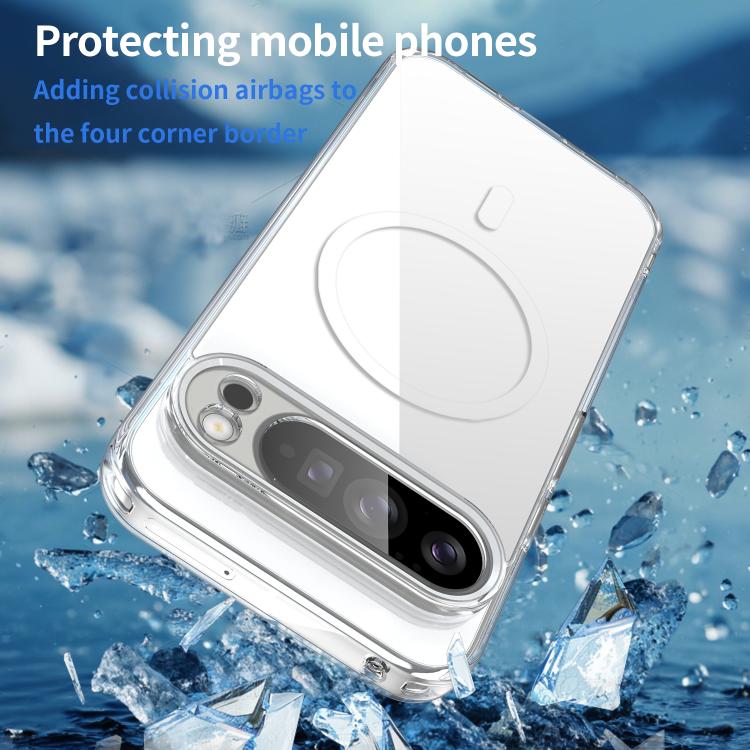 For Google Pixel 10 Pro XL PC Hybrid TPU Airbag Shockproof MagSafe Phone Case