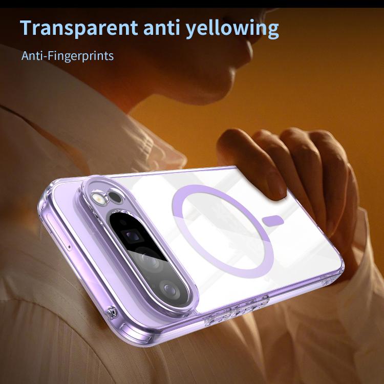 For Google Pixel 10 Pro XL PC Hybrid TPU Airbag Shockproof MagSafe Phone Case