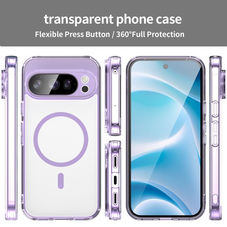 For Google Pixel 10 Pro PC Hybrid TPU Airbag Shockproof MagSafe Phone Case
