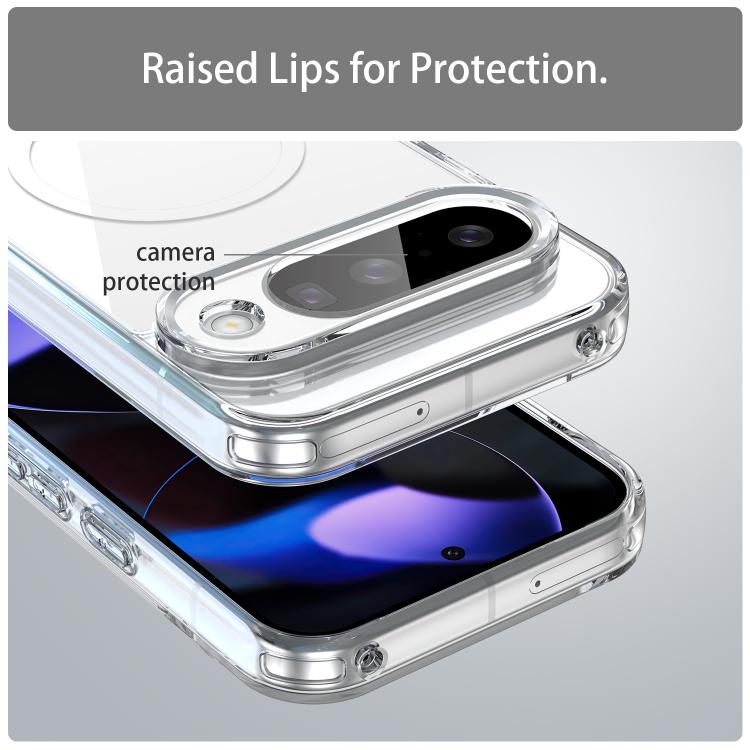 For Google Pixel 10 PC Hybrid TPU Airbag Shockproof MagSafe Phone Case