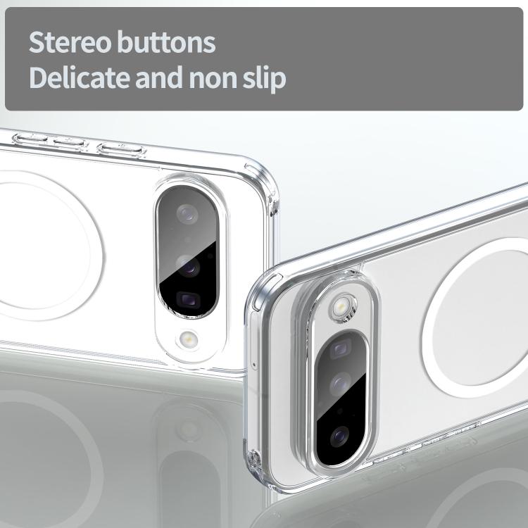 For Google Pixel 10 PC Hybrid TPU Airbag Shockproof MagSafe Phone Case