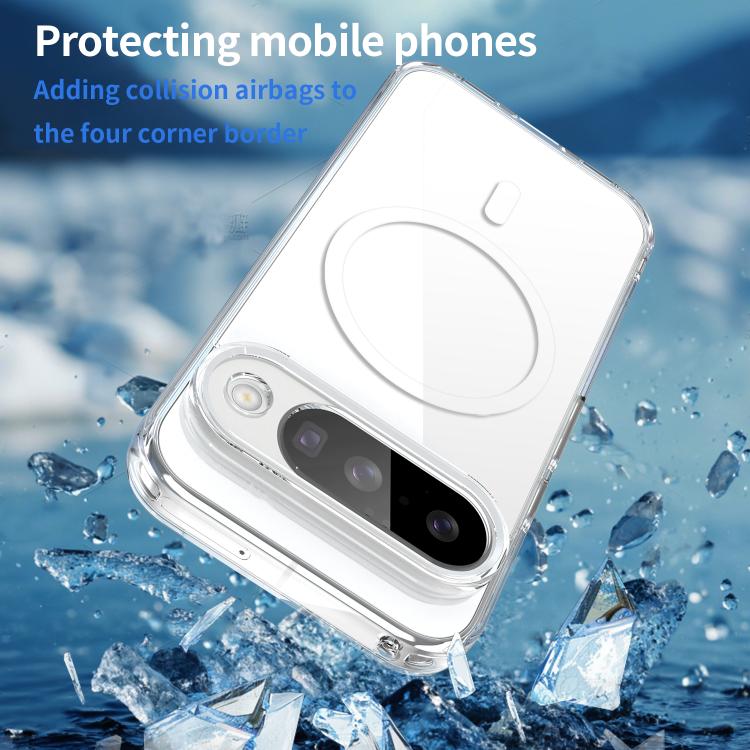 For Google Pixel 10 PC Hybrid TPU Airbag Shockproof MagSafe Phone Case