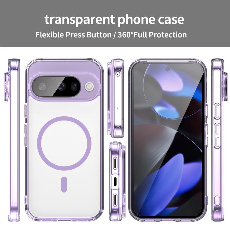 For Google Pixel 10 PC Hybrid TPU Airbag Shockproof MagSafe Phone Case