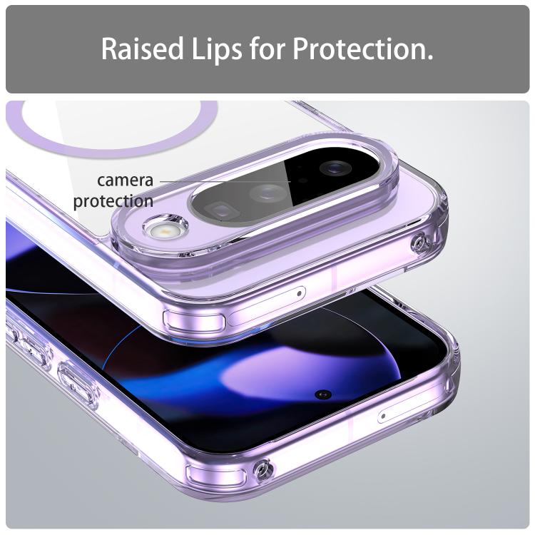 For Google Pixel 10 PC Hybrid TPU Airbag Shockproof MagSafe Phone Case