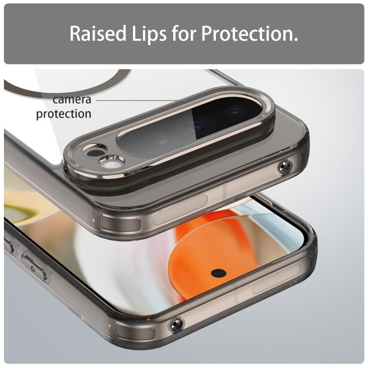 For Google Pixel 9 Pro XL PC Hybrid TPU Airbag Shockproof MagSafe Phone Case