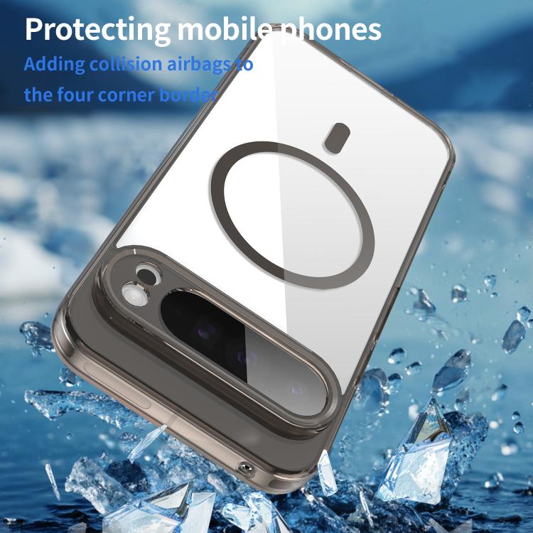 For Google Pixel 9 Pro XL PC Hybrid TPU Airbag Shockproof MagSafe Phone Case