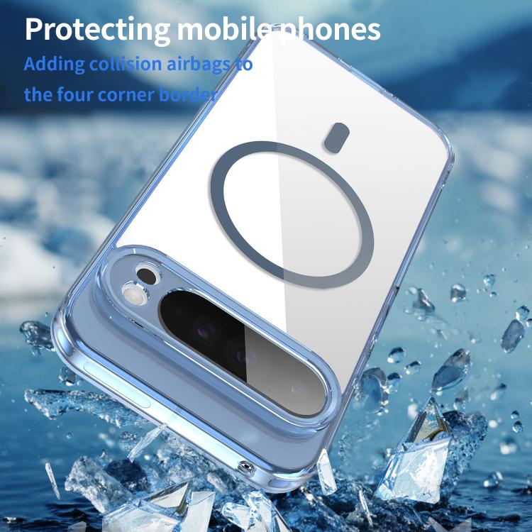 For Google Pixel 9 Pro XL PC Hybrid TPU Airbag Shockproof MagSafe Phone Case