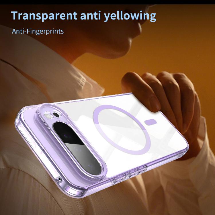 For Google Pixel 9 Pro XL PC Hybrid TPU Airbag Shockproof MagSafe Phone Case