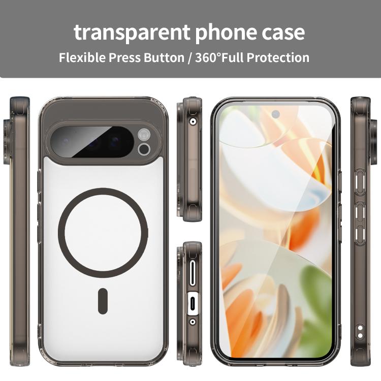 For Google Pixel 9 Pro PC Hybrid TPU Airbag Shockproof MagSafe Phone Case