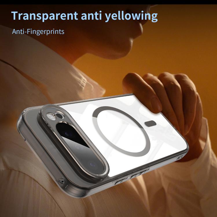 For Google Pixel 9 Pro PC Hybrid TPU Airbag Shockproof MagSafe Phone Case