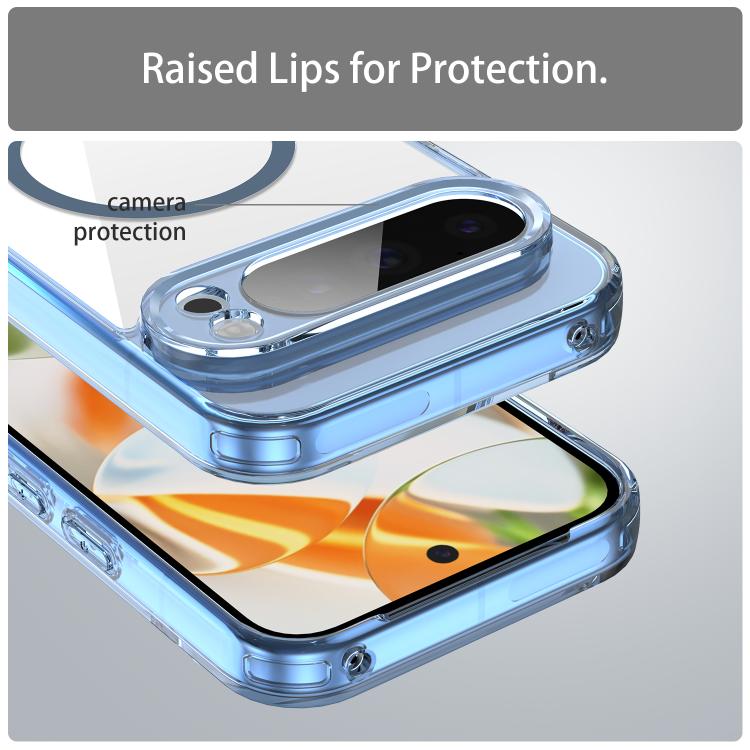 For Google Pixel 9 Pro PC Hybrid TPU Airbag Shockproof MagSafe Phone Case