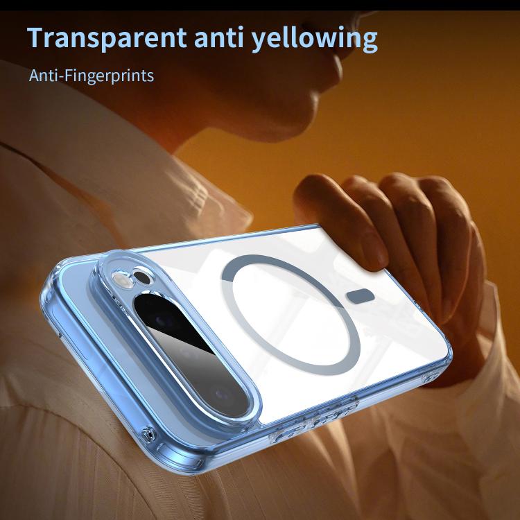 For Google Pixel 9 Pro PC Hybrid TPU Airbag Shockproof MagSafe Phone Case
