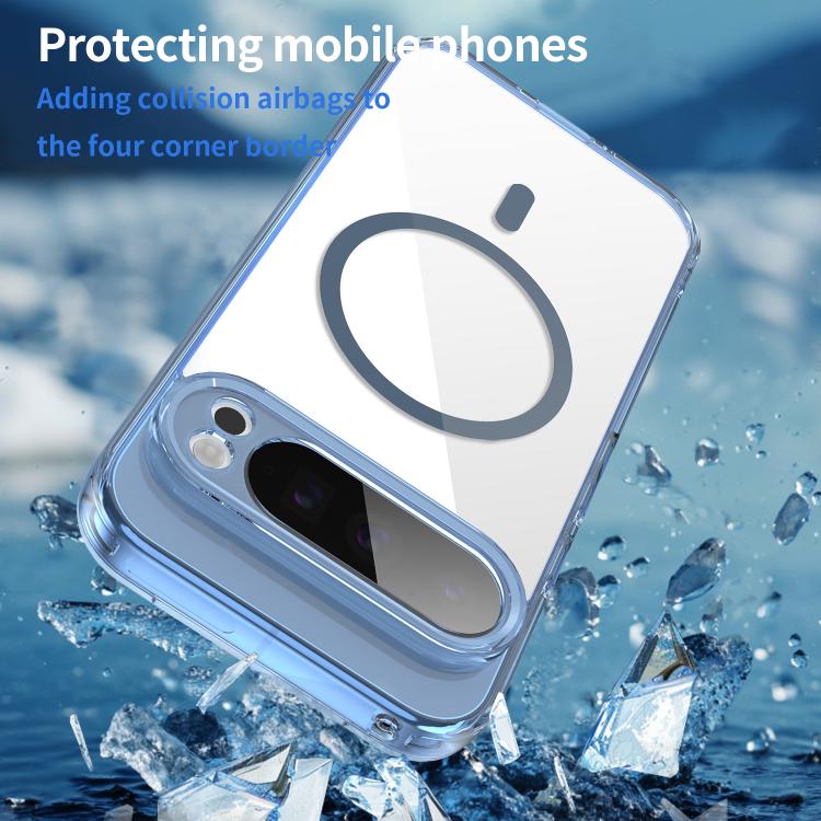 For Google Pixel 9 Pro PC Hybrid TPU Airbag Shockproof MagSafe Phone Case