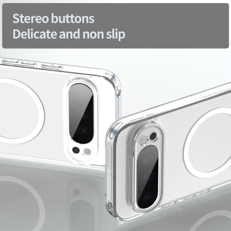 For Google Pixel 9 Pro PC Hybrid TPU Airbag Shockproof MagSafe Phone Case