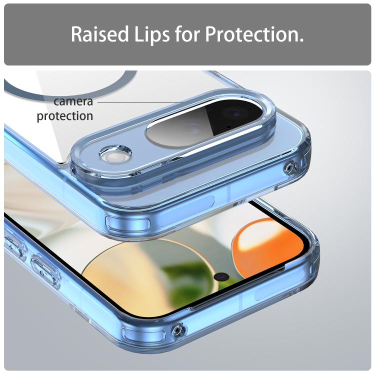 For Google Pixel 9 PC Hybrid TPU Airbag Shockproof MagSafe Phone Case