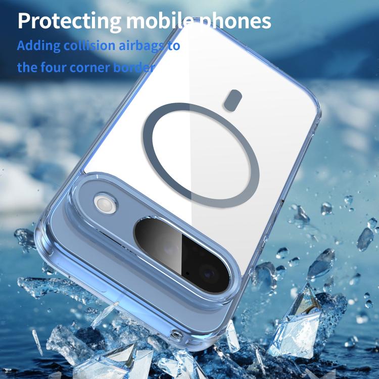 For Google Pixel 9 PC Hybrid TPU Airbag Shockproof MagSafe Phone Case