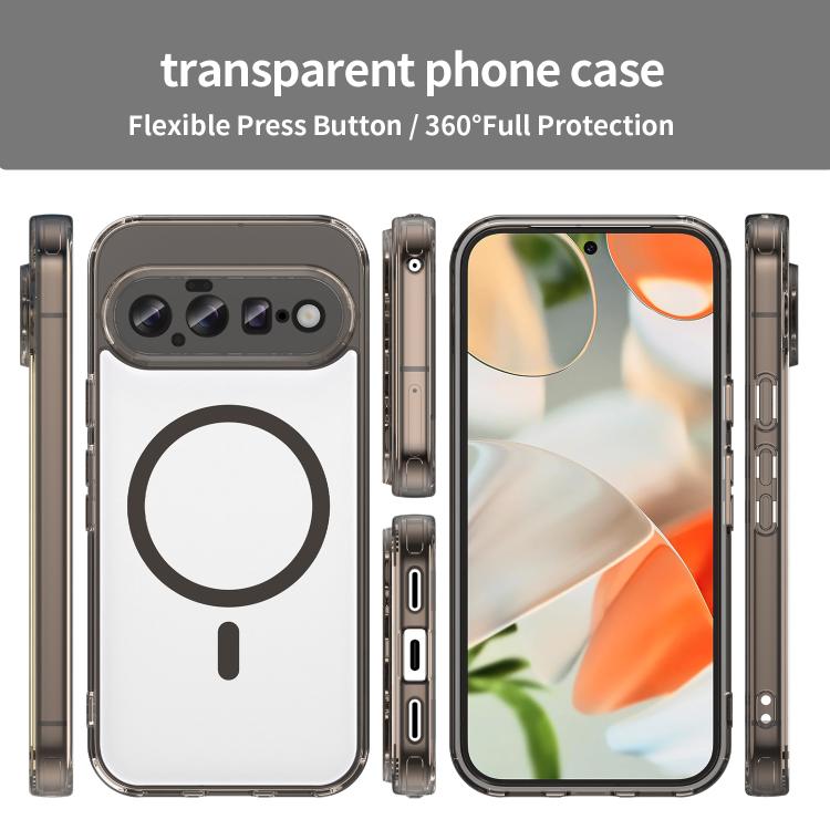 For Google Pixel 11 PC Hybrid TPU Airbag Shockproof MagSafe Phone Case