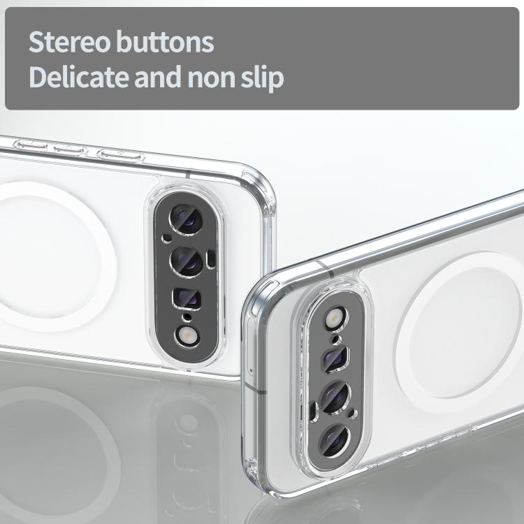 For Google Pixel 11 PC Hybrid TPU Airbag Shockproof MagSafe Phone Case