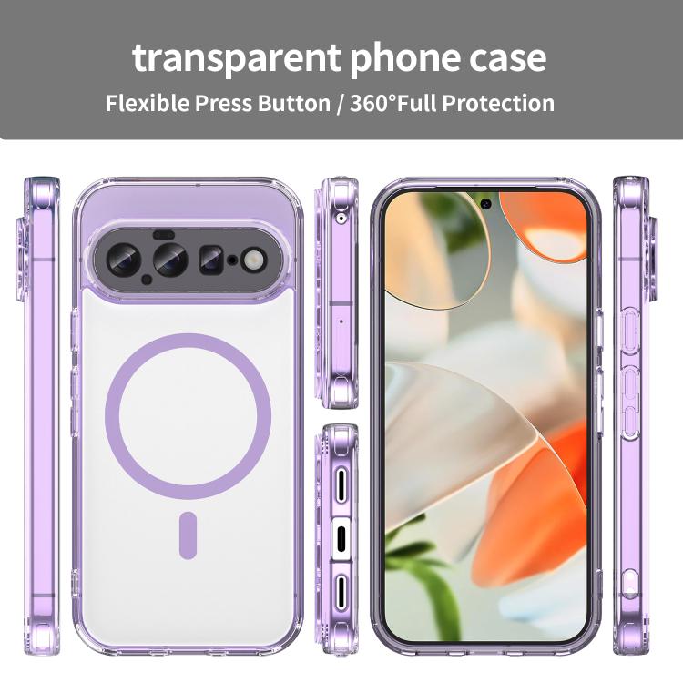 For Google Pixel 11 PC Hybrid TPU Airbag Shockproof MagSafe Phone Case