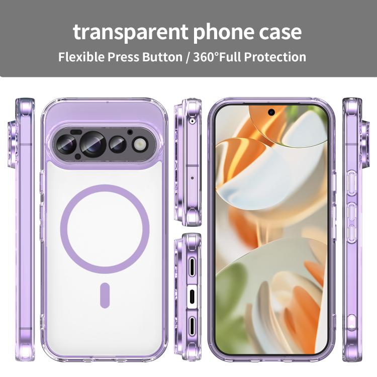 For Google Pixel 11 Pro PC Hybrid TPU Airbag Shockproof MagSafe Phone Case