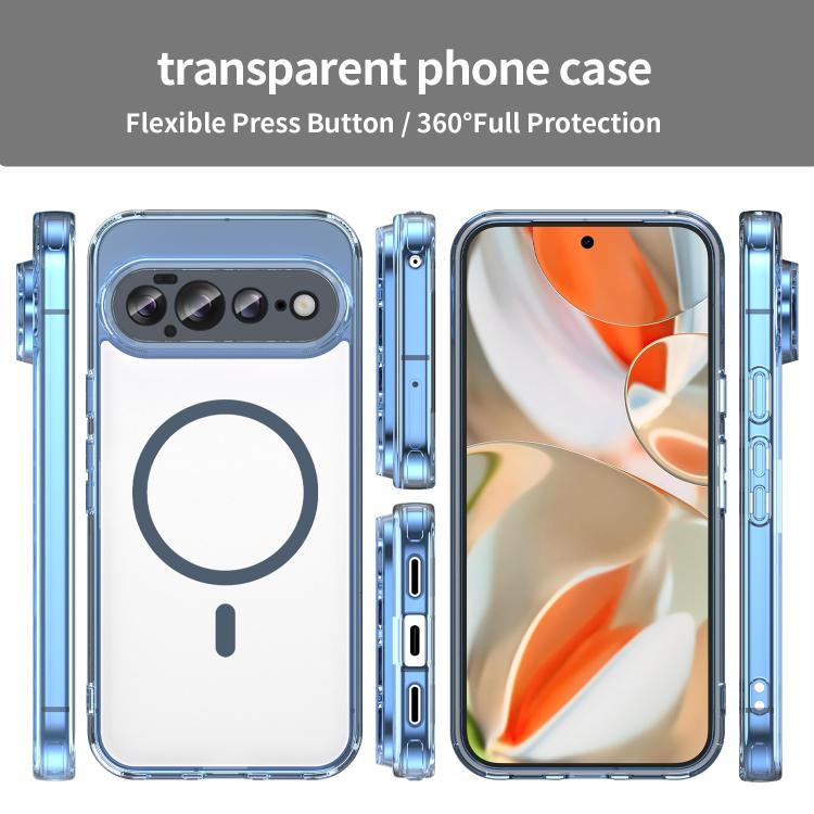 For Google Pixel 11 Pro XL PC Hybrid TPU Airbag Shockproof MagSafe Phone Case