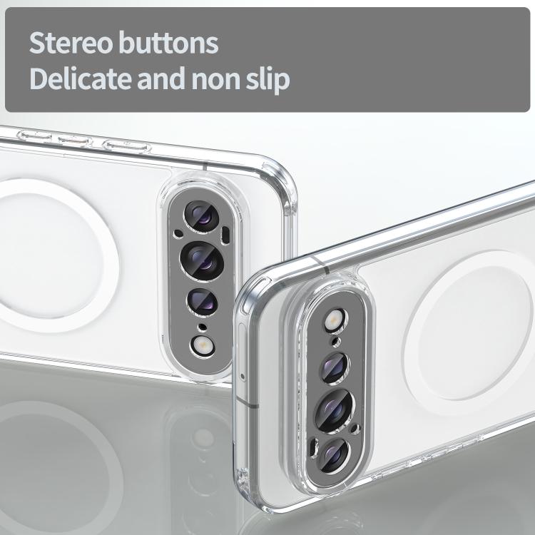 For Google Pixel 11 Pro XL PC Hybrid TPU Airbag Shockproof MagSafe Phone Case