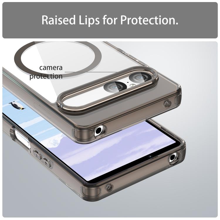 For Sony Xperia 10 VII PC Hybrid TPU Airbag Shockproof MagSafe Phone Case