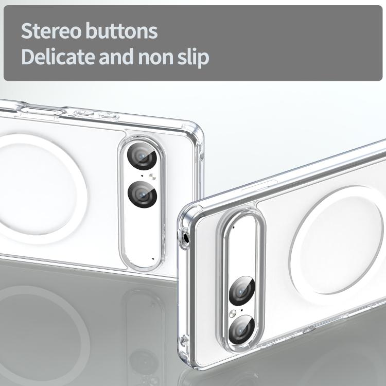 For Sony Xperia 10 VII PC Hybrid TPU Airbag Shockproof MagSafe Phone Case