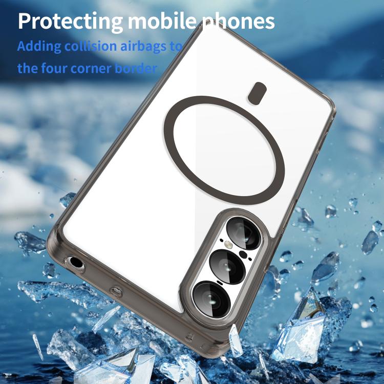 For Sony Xperia 1 VII PC Hybrid TPU Airbag Shockproof MagSafe Phone Case