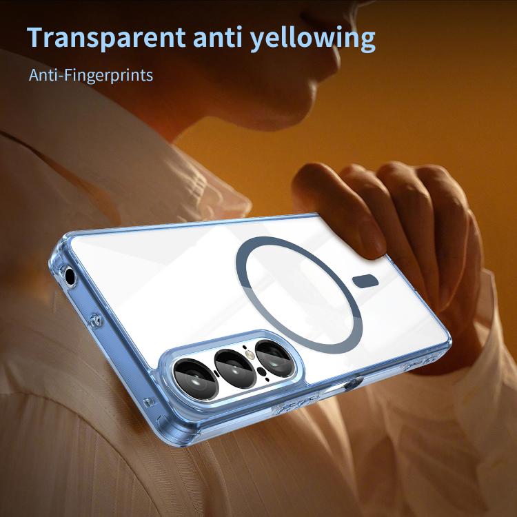 For Sony Xperia 1 VII PC Hybrid TPU Airbag Shockproof MagSafe Phone Case