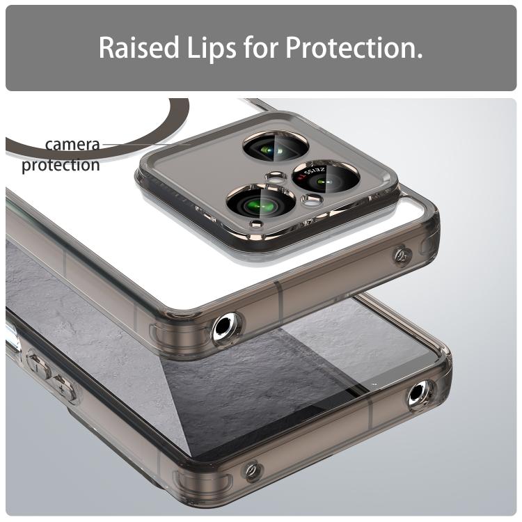 For Sony Xperia 1 VIII PC Hybrid TPU Airbag Shockproof MagSafe Phone Case