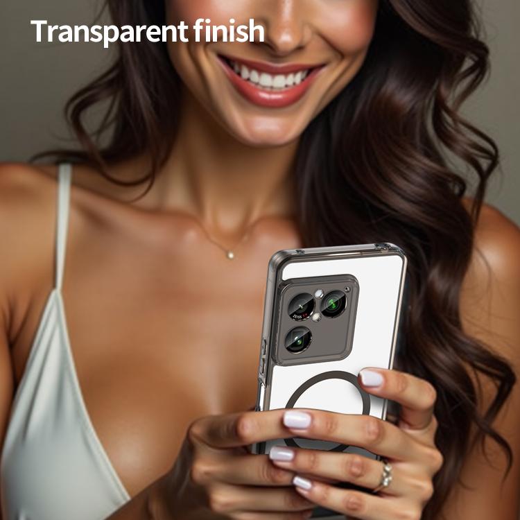 For Sony Xperia 1 VIII PC Hybrid TPU Airbag Shockproof MagSafe Phone Case